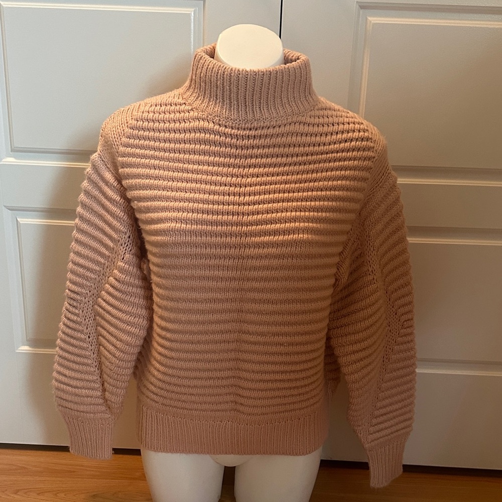H&M Women's Ribbed Turtleneck Sweater